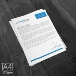 Conqueror letterheads printing in Dubai on premium textured paper