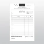Delivery order book with duplicate and triplicate NCR pads in Dubai
