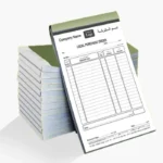 LPO book printing in Dubai with custom branding and duplicate NCR copies