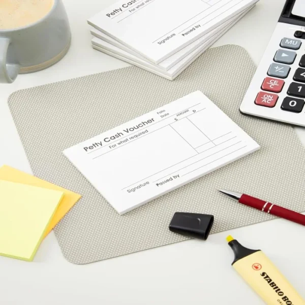 Petty Cash Voucher Printing in Dubai – Custom NCR Duplicate and Triplicate Books with Company Branding