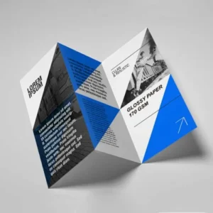 Brochures Printing Dubai - Brochures with full colour print - Color Life Print