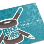 Premium Spot UV business cards in Dubai showing glossy logo coating on matte finish