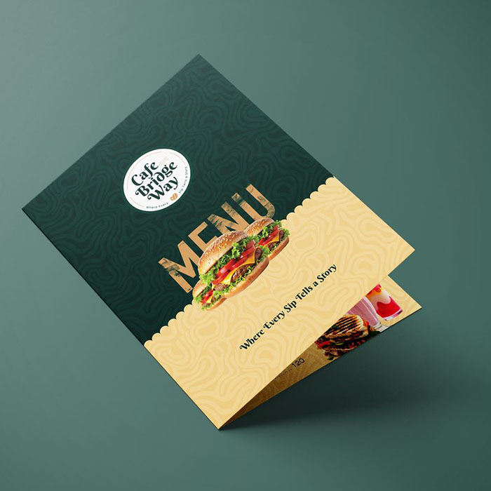 Bi-Fold Brochure Printing Dubai – Custom Bi-Fold Brochures UAE