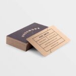 Kraft Business Cards Printing Dubai