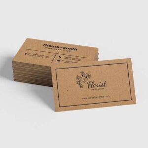 Kraft Business Cards Printing Dubai