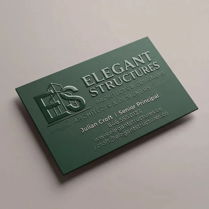 3D Raised UV Business Cards Dubai - 3D raised UV business cards with full colour print - Color Life Print