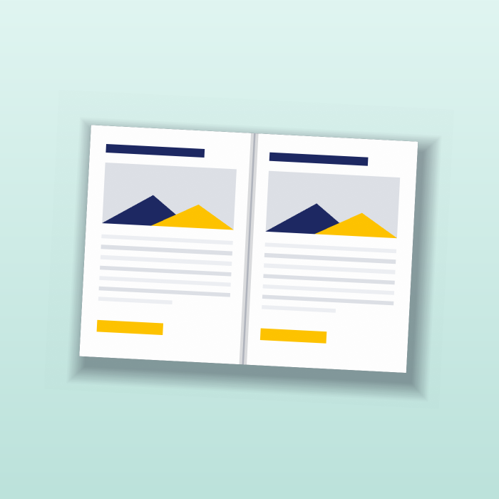 Custom A5 brochures Dubai – A5 brochure printing services Dubai