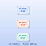 Cheap acrylic sign boards Dubai – bulk acrylic sign boards Dubai