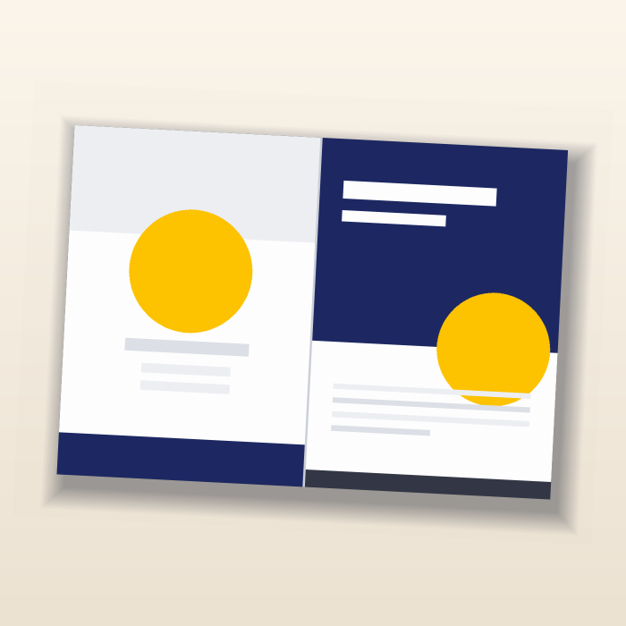 Custom bi-fold flyers Dubai – bi-fold flyer printing services Dubai