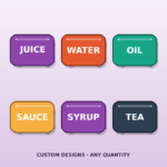 Custom bottle labels Dubai – bottle labels printing services Dubai