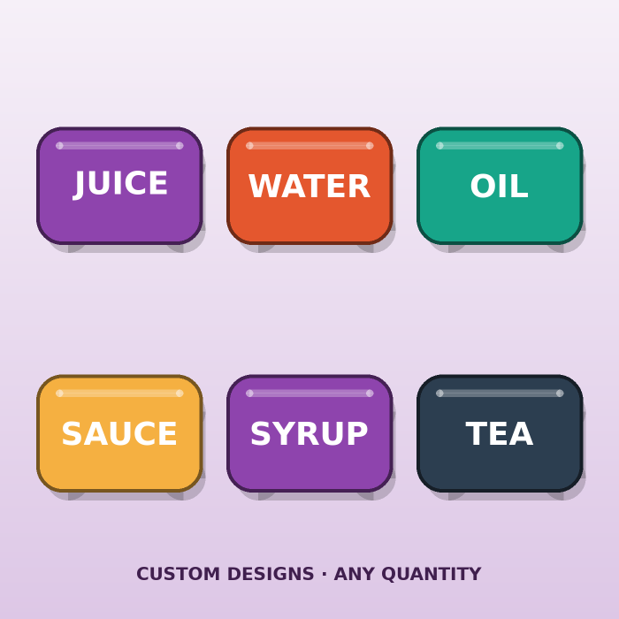 Custom bottle labels Dubai – bottle labels printing services Dubai