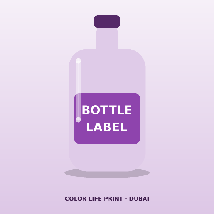 Bottle Labels Printing Dubai – Custom Promotional Labels UAE