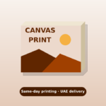 Same-day canvas printing Dubai – fast UAE delivery