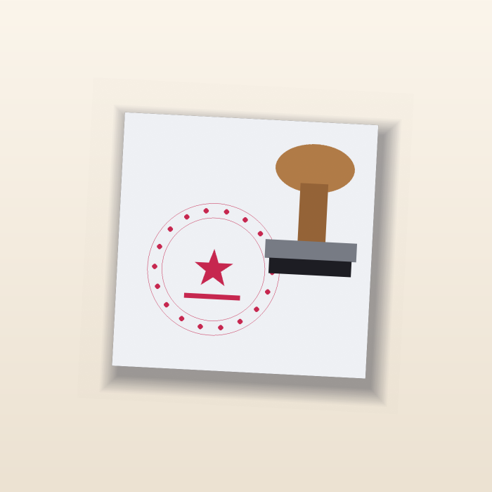 Custom company stamps Dubai – company stamp making services Dubai