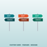 Cheap direction signs Dubai – bulk direction signs Dubai