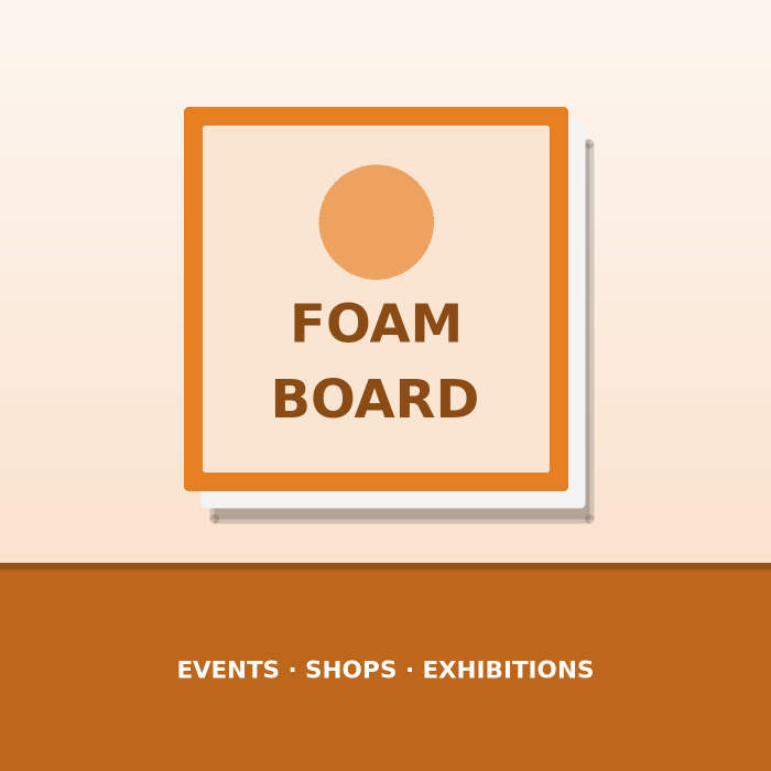 Custom foam board printing Dubai – foam board printing services Dubai