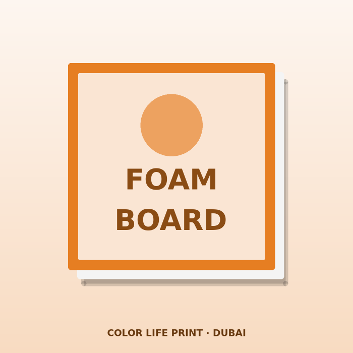 Foam Board Printing Dubai – Custom Boards UAE