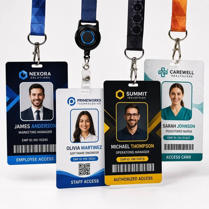 ID Cards Printing Dubai - ID cards with full colour print - Color Life Print
