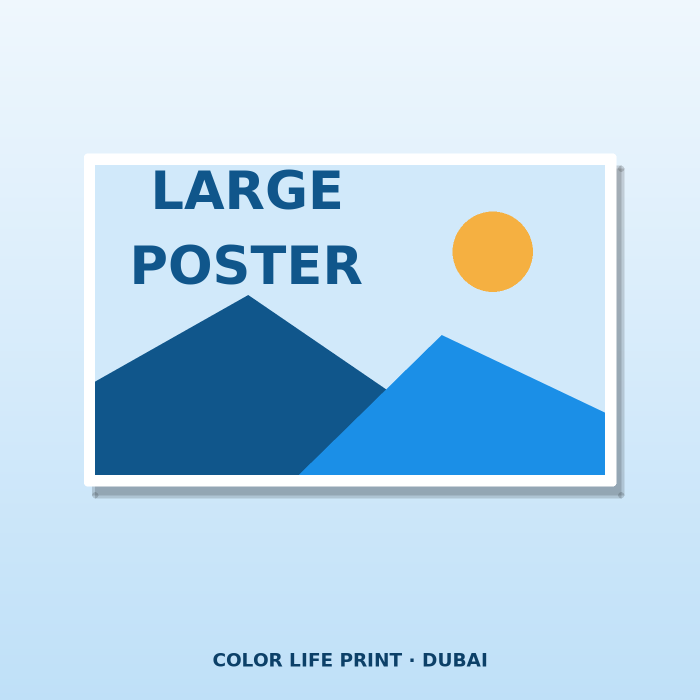 Large Format Poster Printing Dubai Large Format Poster Printing Dubai – Custom Posters UAE