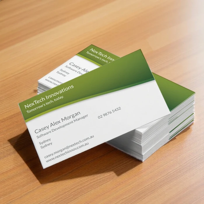Matte laminated business cards with full colour print - Color Life Print (photo 2)
