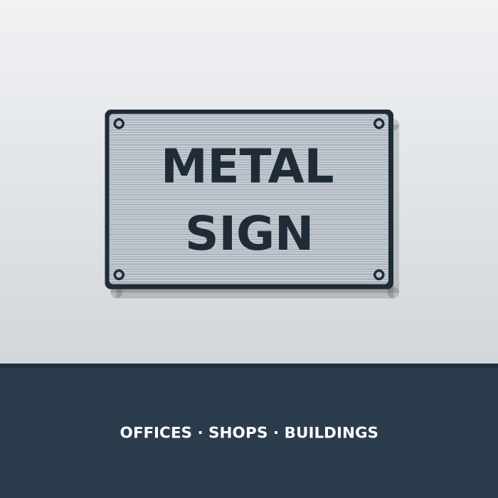 Custom metal sign boards Dubai – metal sign boards services Dubai
