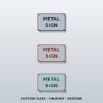 Cheap metal sign boards Dubai – bulk metal sign boards Dubai