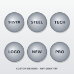 Custom metallic stickers Dubai – metallic stickers printing services Dubai