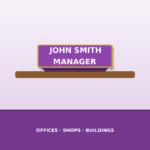 Custom office name plates Dubai – office name plates services Dubai