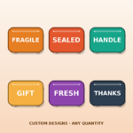 Custom packaging labels Dubai – packaging labels printing services Dubai