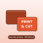 Same-day print and cut stickers printing Dubai – fast UAE delivery