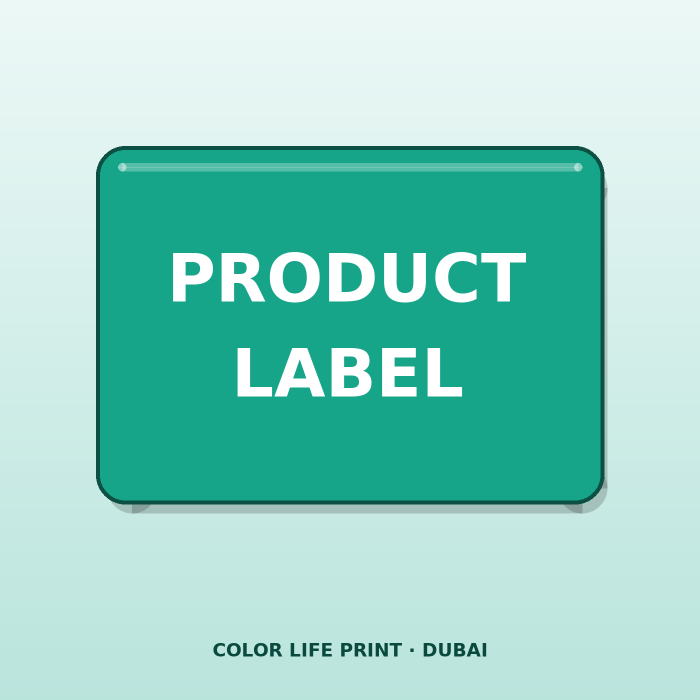 Product Labels Printing Dubai – Custom Promotional Labels UAE
