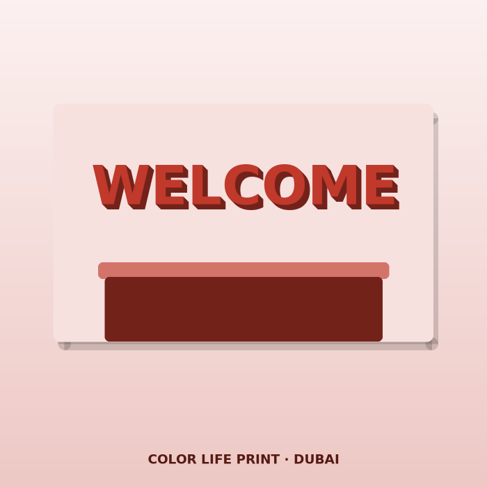 Reception Signs Dubai – Custom Reception Signs UAE