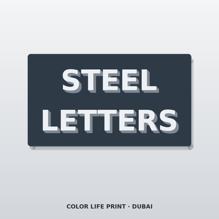 Stainless Steel Letter Signs Dubai – Custom Letter Signs UAE