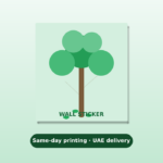 Same-day wall sticker printing Dubai – fast UAE delivery